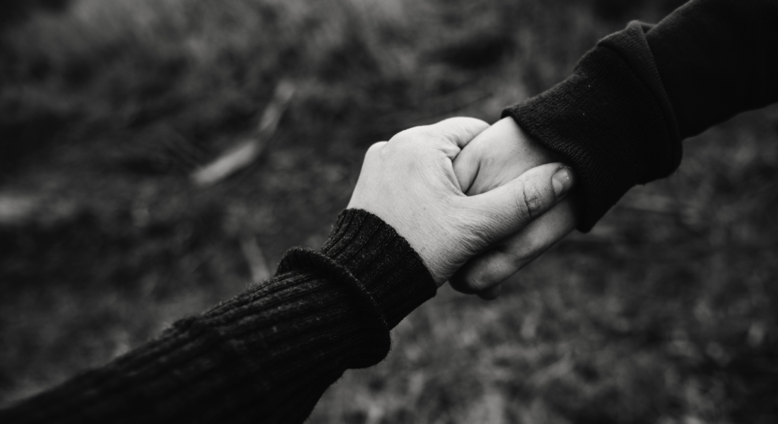 Holding hands. Photo: Kat Smith Holding hands. Photo: Kat Smith