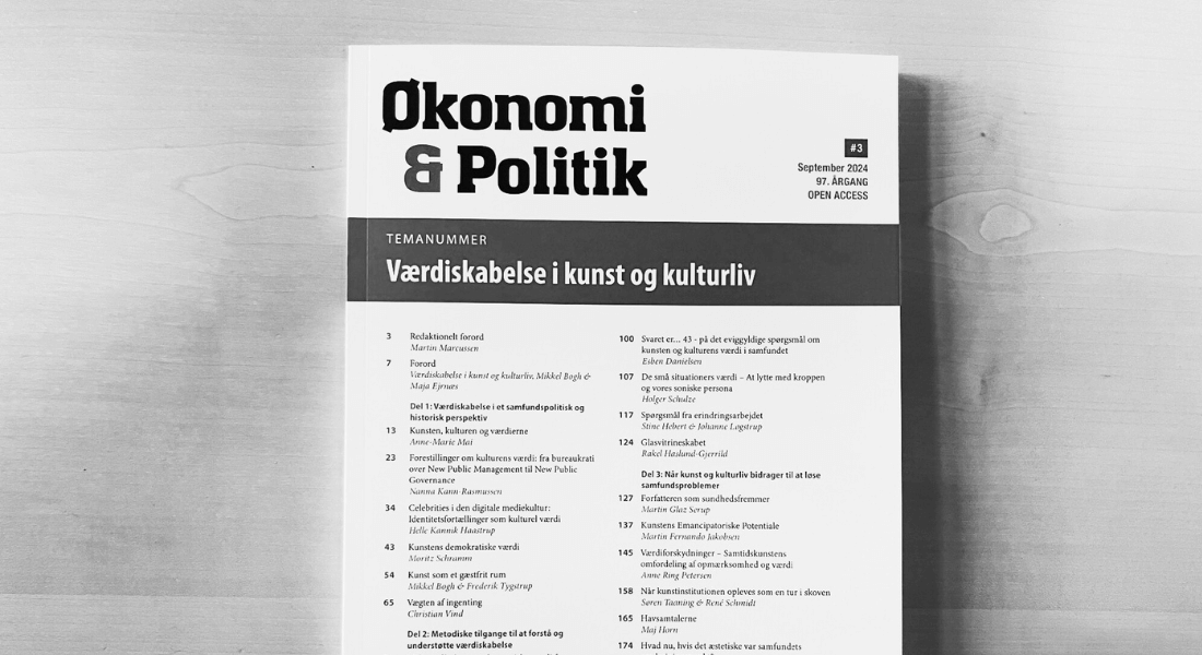 Forside på temanummeret Forside på temanummeret